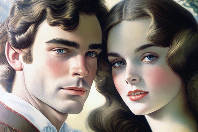 Free ai generated couple man illustration