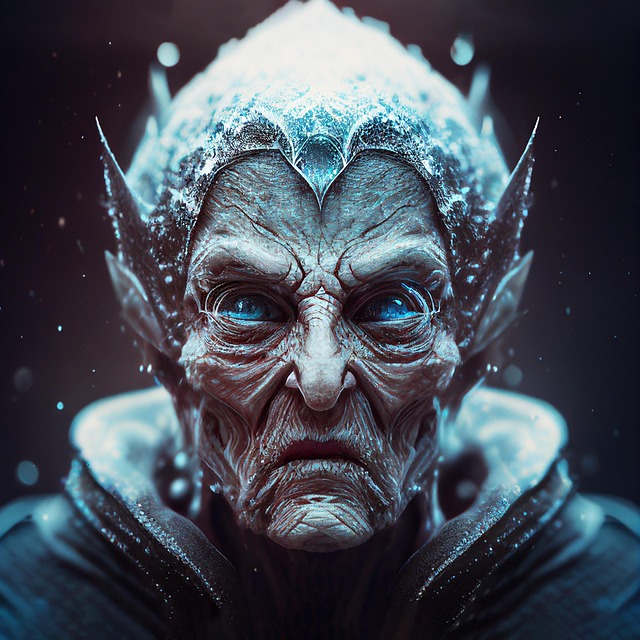 Free ai generated wizard evil illustration