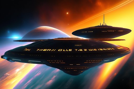 Free Ai Generated Spaceship illustration and picture