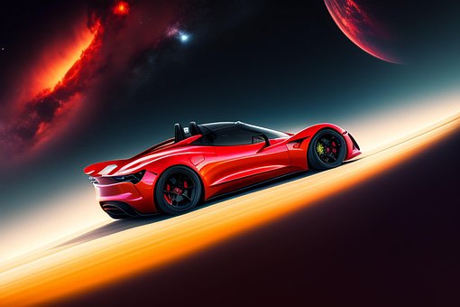 Free Ai Generated Car illustration and picture