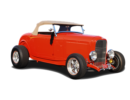 Gennemsigtig, Årgang, Roadster, Orange