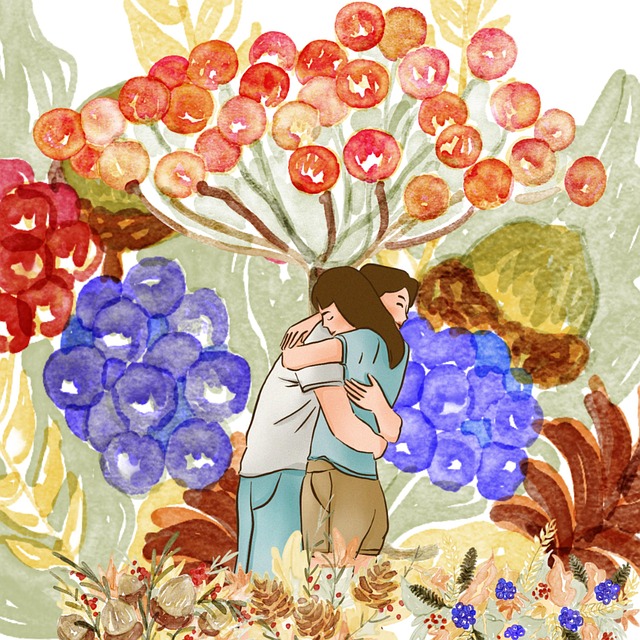 Free balance wellness energies illustration