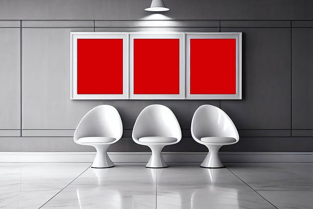 Free ai-generated chairs space illustration