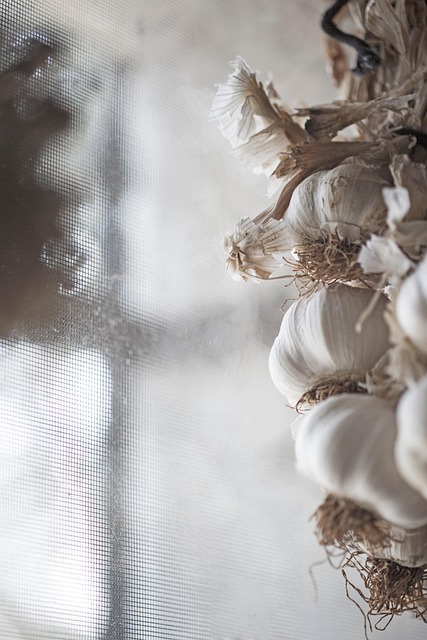 Knoflook, Eten, Groenten, Biologisch