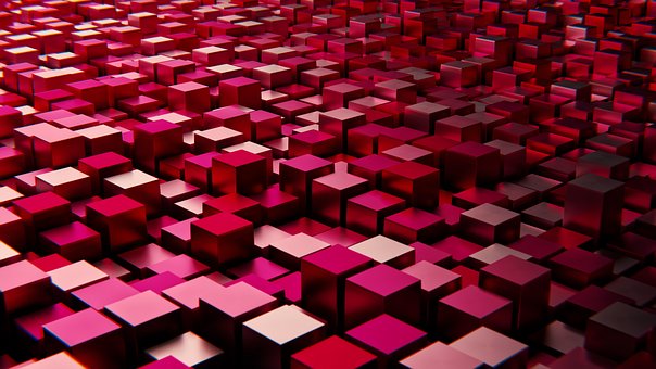 Block, Ziegel, Textur, Rot, Muster