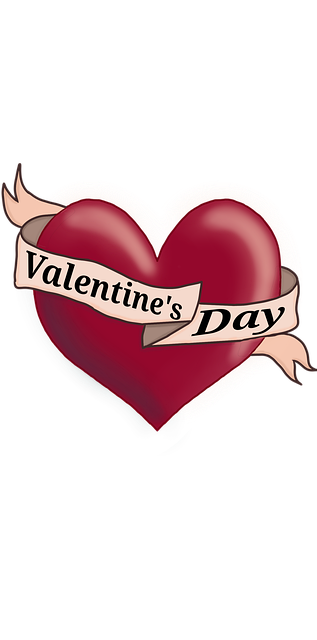 Free heart valentine's day love illustration