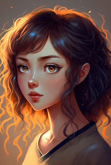 Free Ai Generated Woman illustration and picture