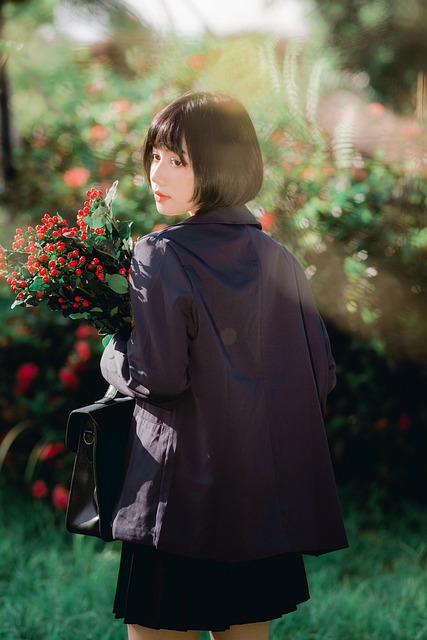 Free Vietnamese Woman Outdoors photo and picture