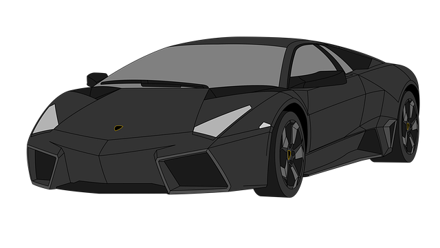 Wagen, Lamborghini, Zeichnung, Kunst