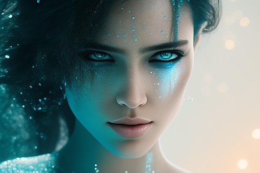 Frau, Auge, Schminke, Weiblich, Gesicht