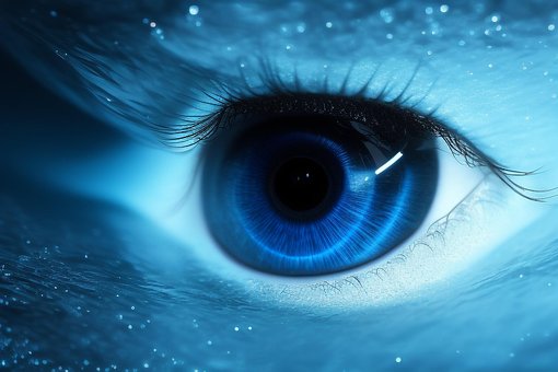 Auge, Schüler, Tränen, Blaue Augen
