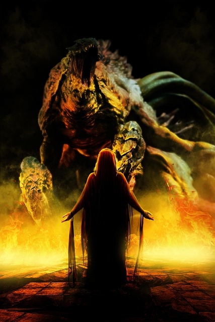 Heks, Magi, Ild, Ritual, Uhyre, Kvinde