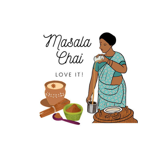 Free india beverage tea illustration