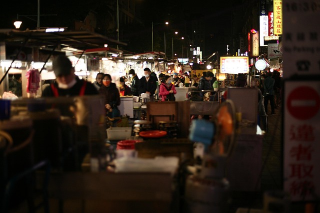 Nachtmarkt, Markt, Diner