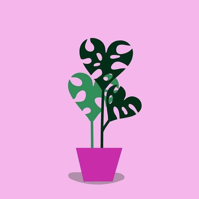 Free plant love valentine illustration