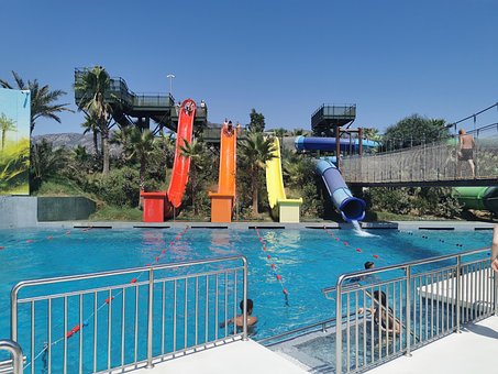 Free Aquapark Slide photo and picture