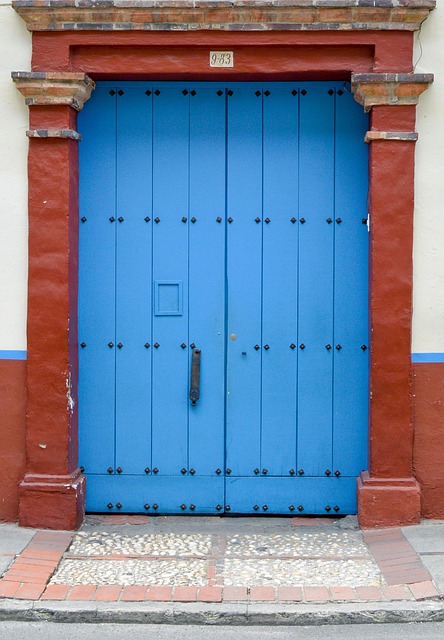Puerta, Edificio, Arquitectura, Colombia