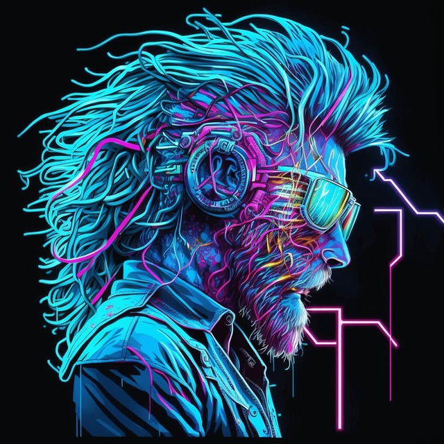 Free man mask carnival illustration