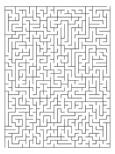Free Labyrinth Game photo and picture