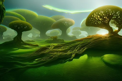Free Tree Roots illustration and picture