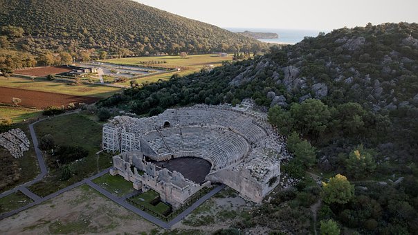 Kalkun, Patara, Arkitektur, Turisme