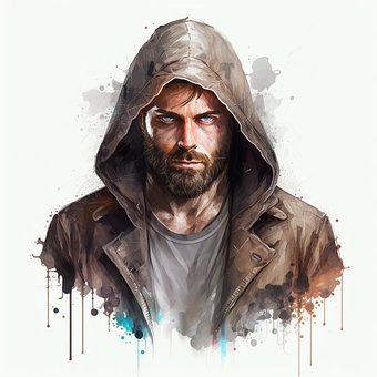 Krystov, Aquarela, Pintura, Logotipo