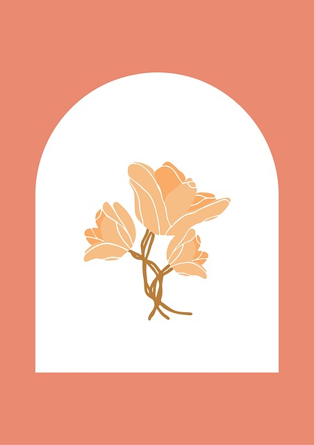 Blomster, Baggrund, Tapet, Minimal