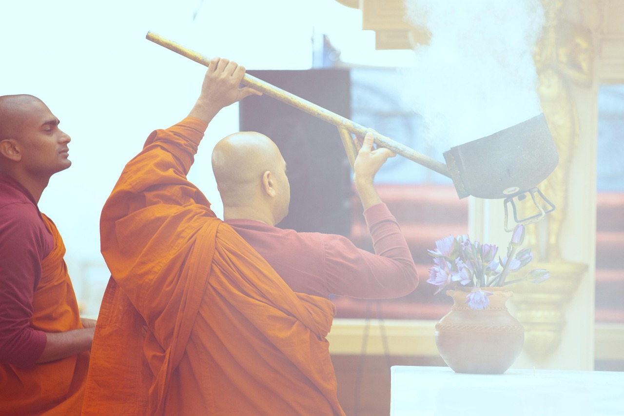 Mönch Rauch Angebot Buddhistischer - Kostenloses Foto auf Pixabay - Pixabay