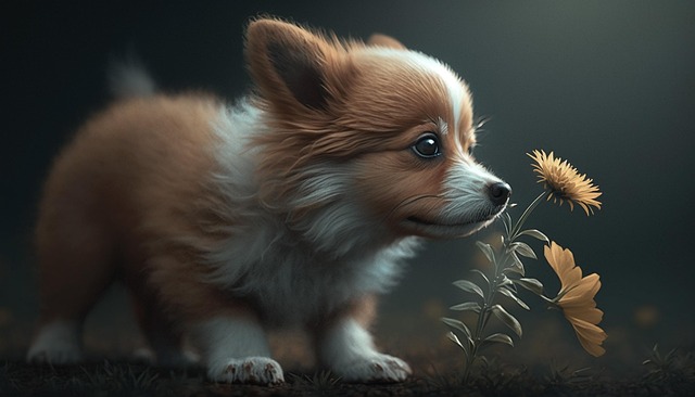 Generado Por Ai, Perro, Animal, Cachorro