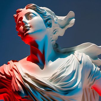 Free Woman Gypsum illustration and picture