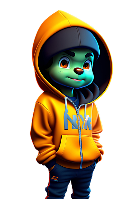 Free fantasy character funny illustration