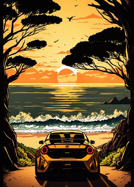 Free Automobile Art Car illustration and picture