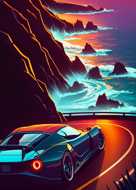 Free Automobile Art Engine illustration and picture