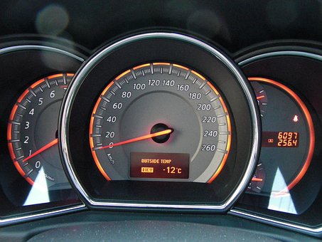 Tachometer, Wagen, Instrumententafel