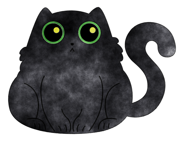 Free cat pet killing illustration