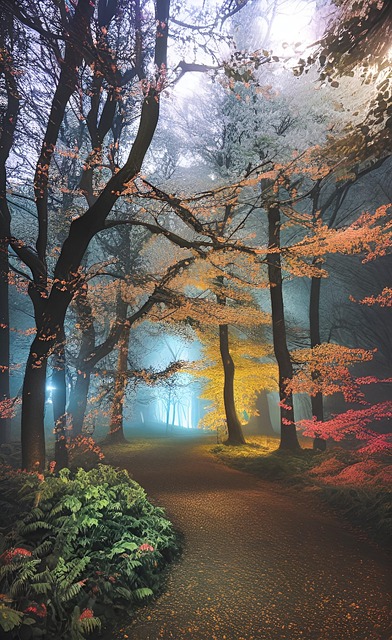 Magie, Landschaft, Natur, Wald, Weg