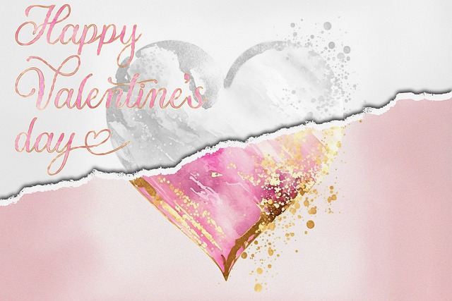 Free heart valentine's love illustration