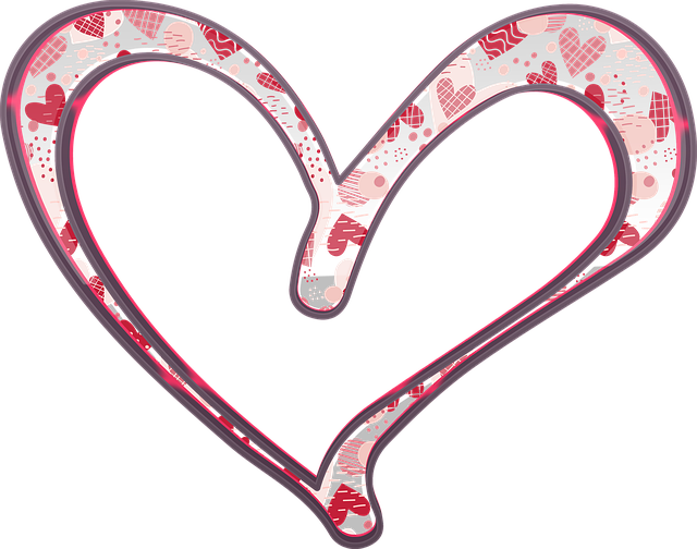 Download free HD stock image of Heart Frame Free heart frame valentine's illustration