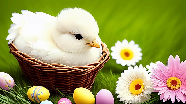 Free easter easter eggs nature illustration