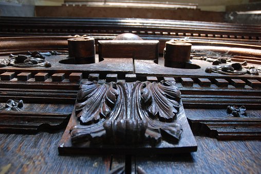 Ornament, Trædør, Egetræsdør, Arkitektur