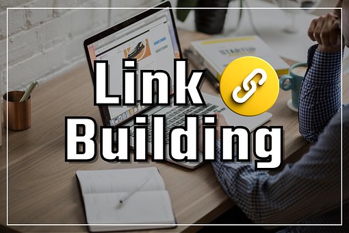 Free Link Building Laptop illustration and picture
