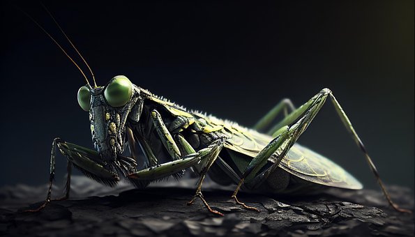 Free Mantis Insect illustration and picture