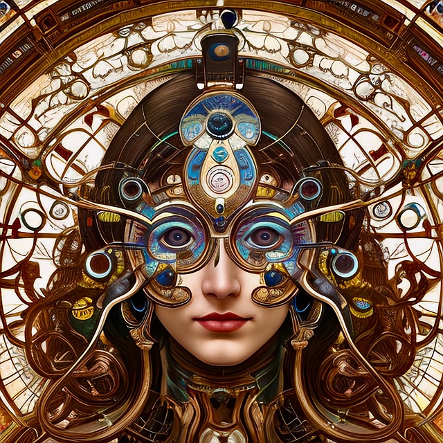 Download free HD stock image of Artificial Intelligence Steampunk Free artificial intelligence steampunk woman illustration