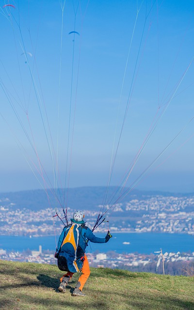 Free Paragliding Sky photo and picture