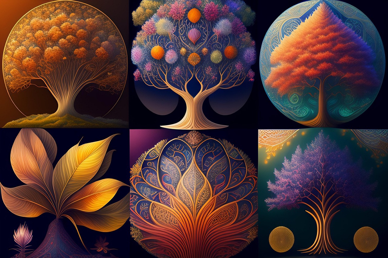 Download Trees Dream Art RoyaltyFree Stock Illustration Image Pixabay