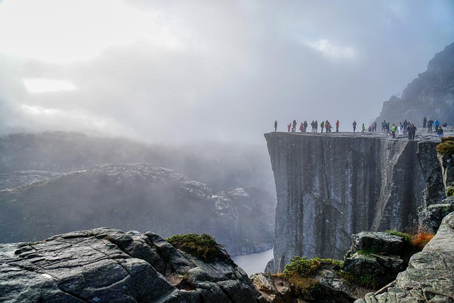 Preikestolen, Norge, Skandinavien, Natur