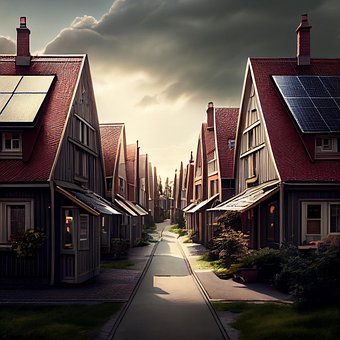 Free House Street photo and picture
