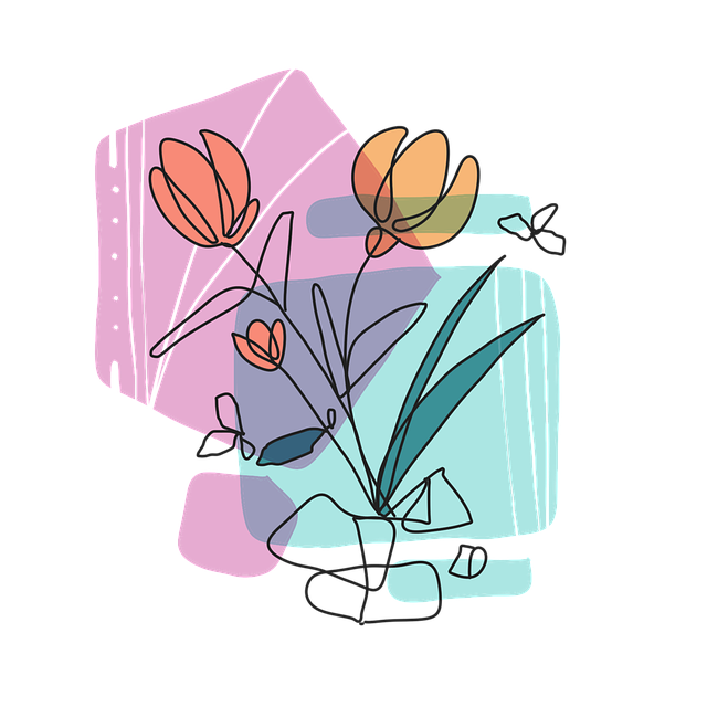 Free flower tulip floral illustration