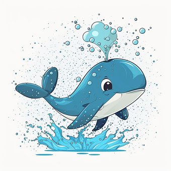 Free Dolphin Fish illustration and picture