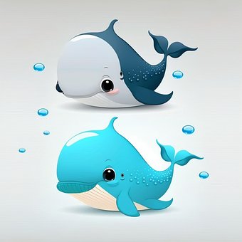 Free Dolphins Fish illustration and picture